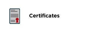 Certificates