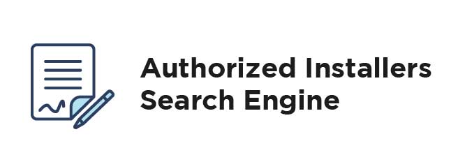 Authorized Installers Search Engine