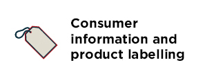 Consumer information and product labelling