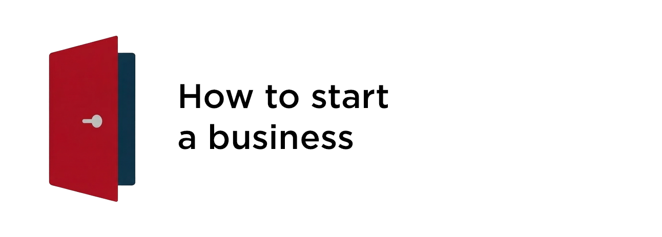 How to start a business