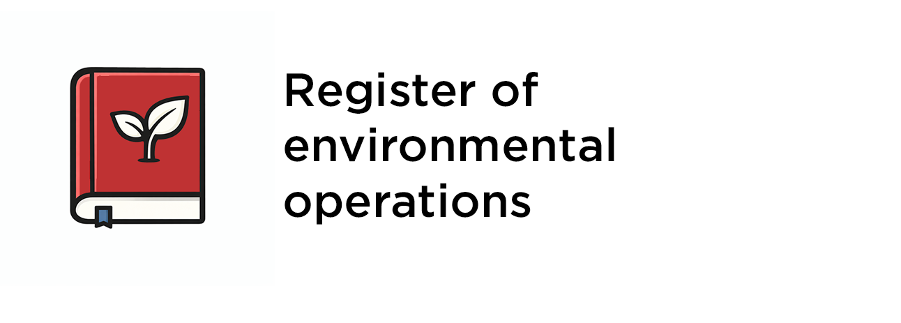 Register of Environmental Operators